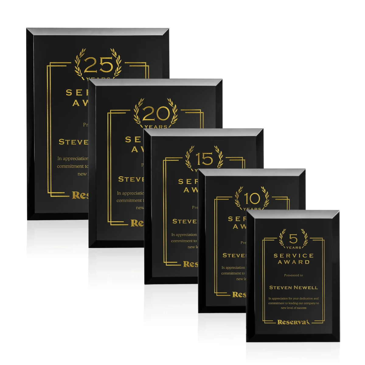 Merano Plaque - Gold 1