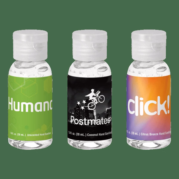 1 oz. Clear Sanitizer in Round Bottle