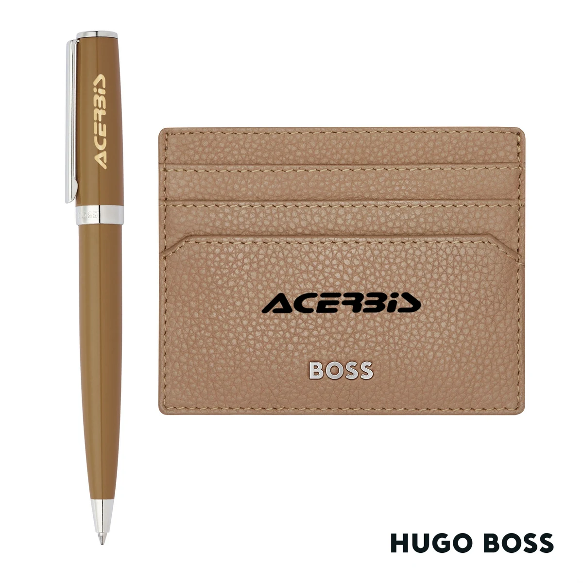 Hugo Boss® Ballpoint Pen & Card Holder Set 1