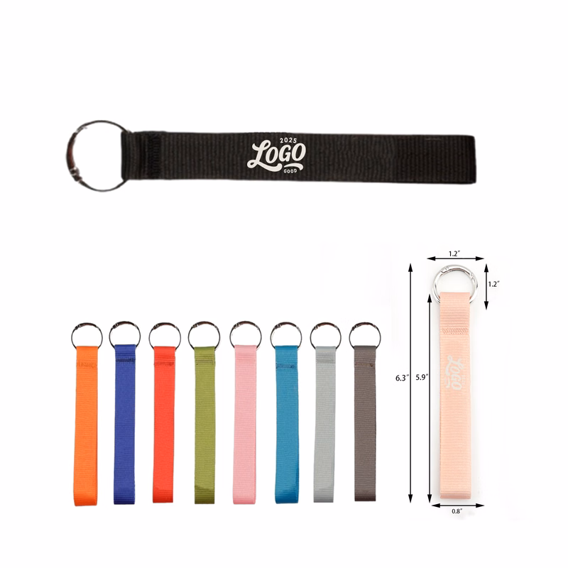 Custom Durable Polyester Keychain Lanyard