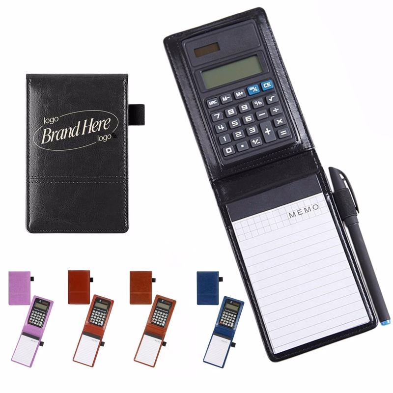 Portable A7 Notebook with Calculator