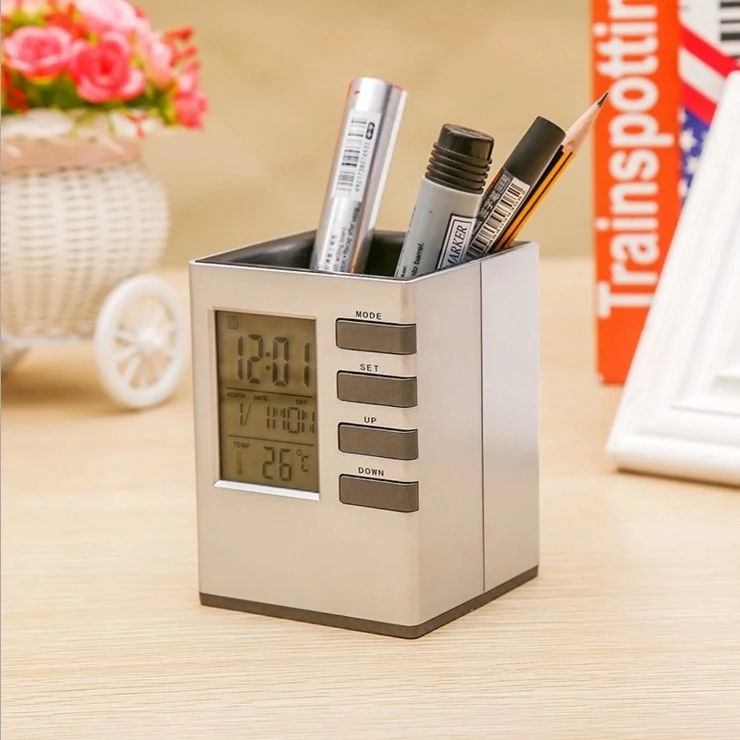 Multifunction Desktop Companion with LCD Alarm Clock 1