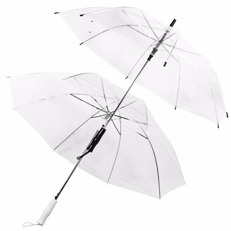 The 46" Auto Open Basic Clear Umbrella