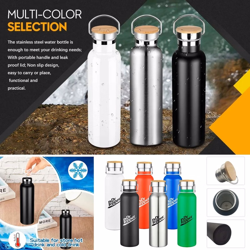 20oz Stainless Steel Vacuum Insulated Sports Water Bottle