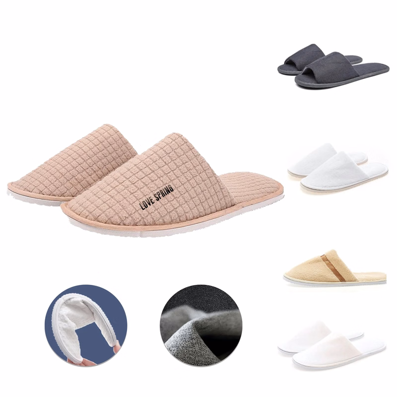 Spa Hotel Waffle Slippers