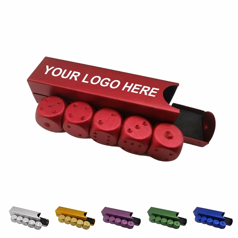Aluminum Alloy Dice And Case Set