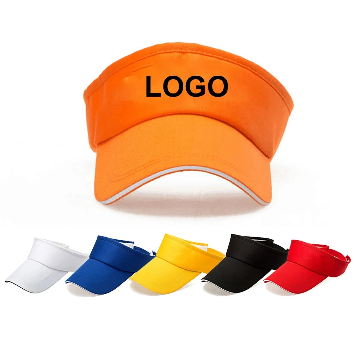 No Top Sun Visor Baseball Cap Hat 1