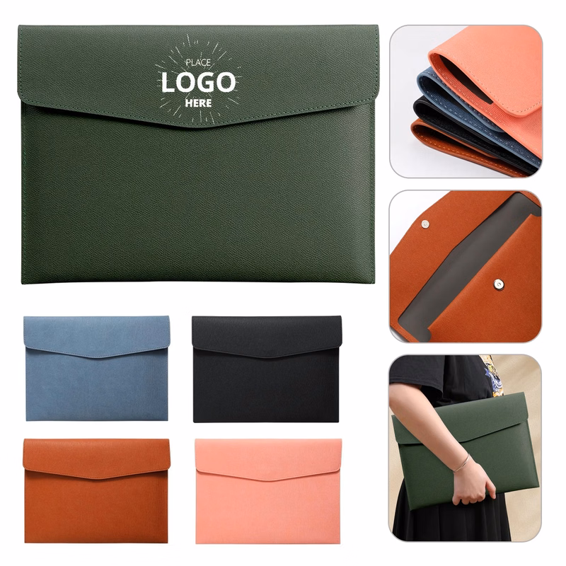 Business Leather File Bag