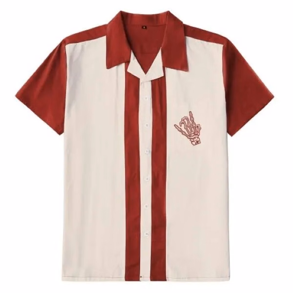 Custom Bowling Shirt Sample