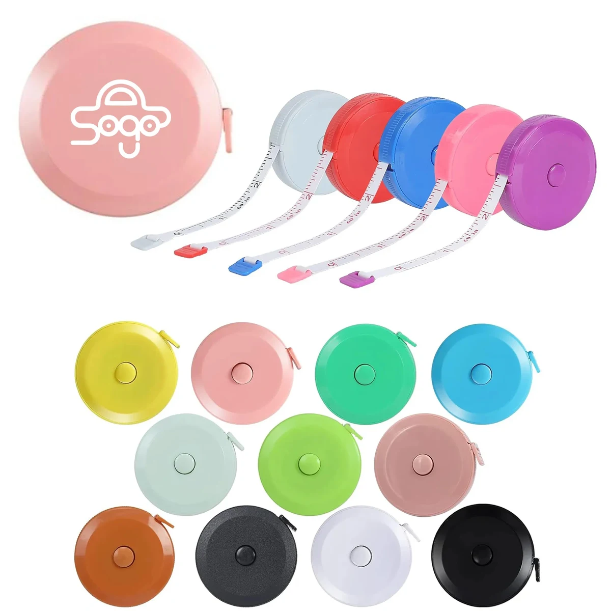 5ft Soft Retractable Measuring Tape MOQ 50 1