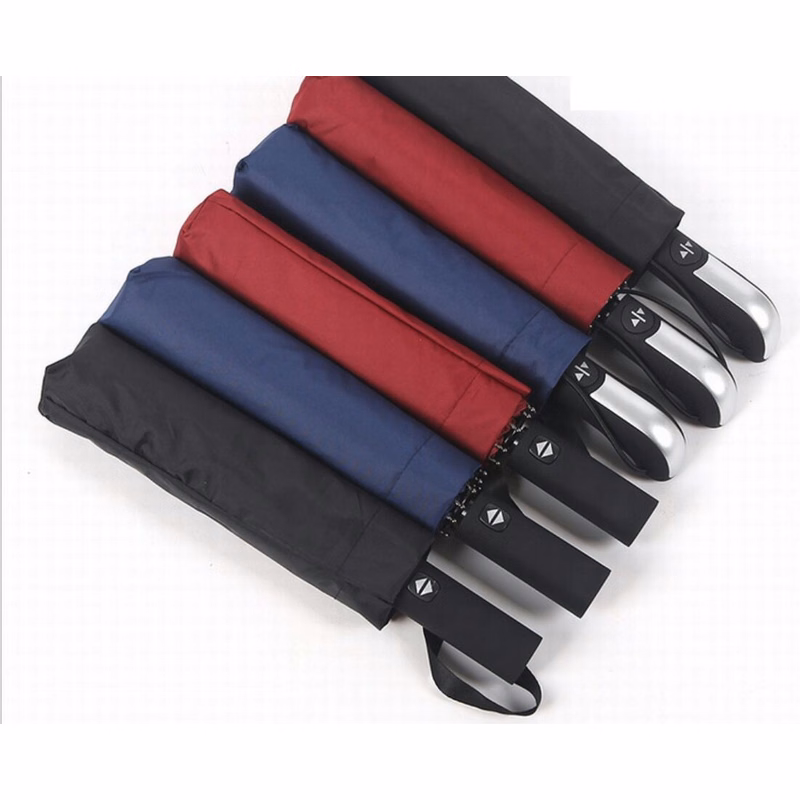 45" Vented Auto Open Folding Umbrella
