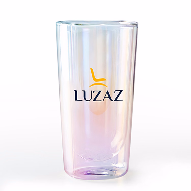 18 oz Asobu Iridescent Highball Glass