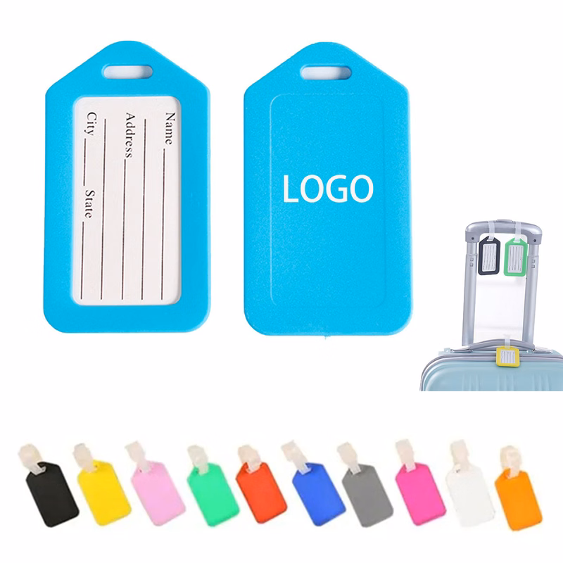 Durable Plastic Luggage ID Tag For Suitcases