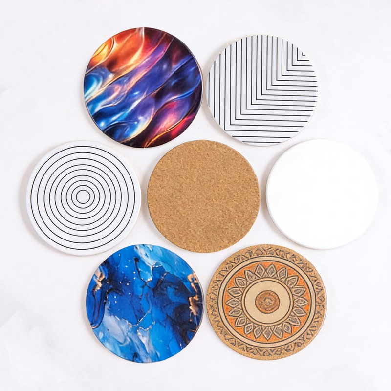 Absorbent Ceramic Coaster