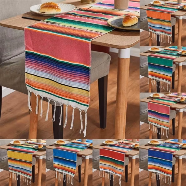 Mexican Serape Table Runner