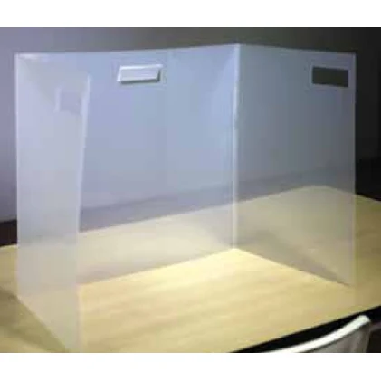 Semi-Transparent Personal Sneeze Guard 1