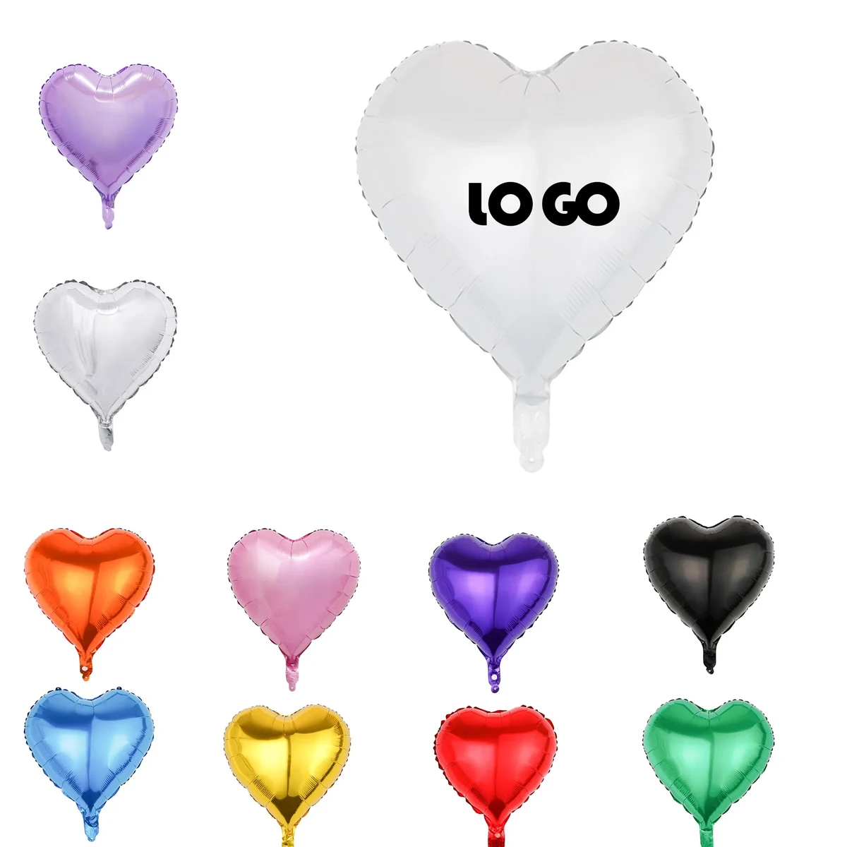 18 "Aluminum Film Party Event Love Balloons 1