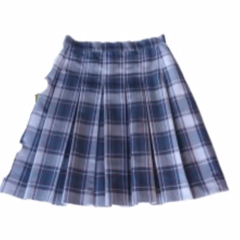 Girls Pleated Skirt: Plaid (Girls K-5)