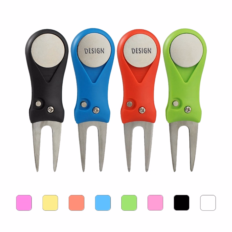 Custom Logo Golf Divot Repair Fork Tool
