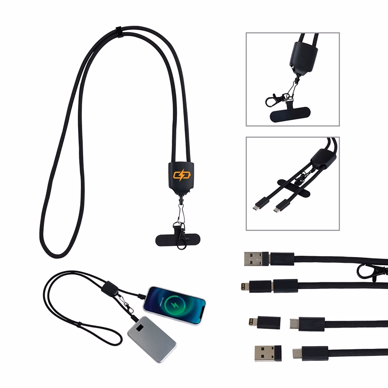 Jayson 60W Charging Cable Phone Holder Lanyard