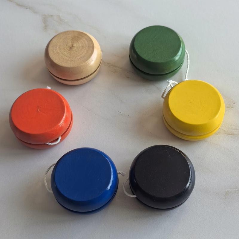 Compact Wooden Yoyo Toy