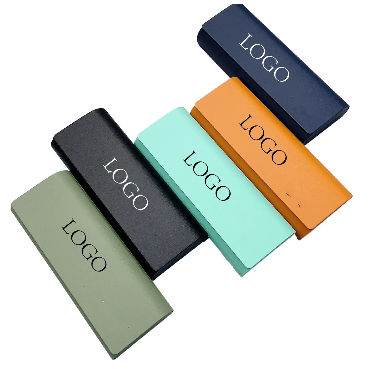 Custom logo square new myopia glasses case 1