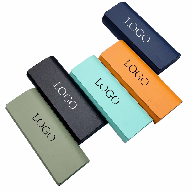 Custom logo square new myopia glasses case