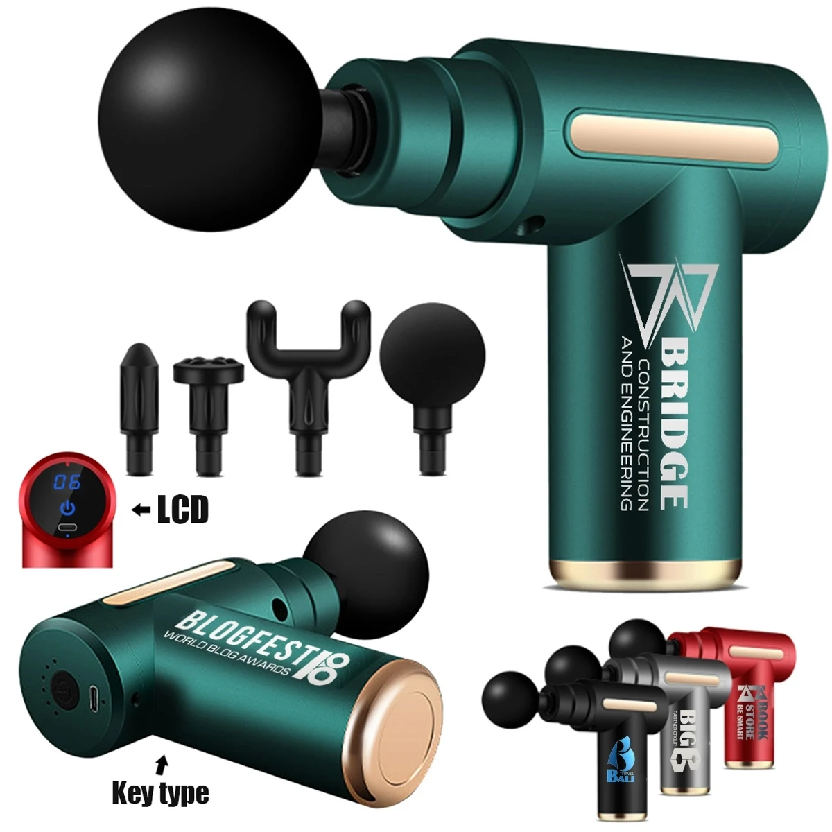 Professional Grade Vibration Handheld Portable Massage Gun 1