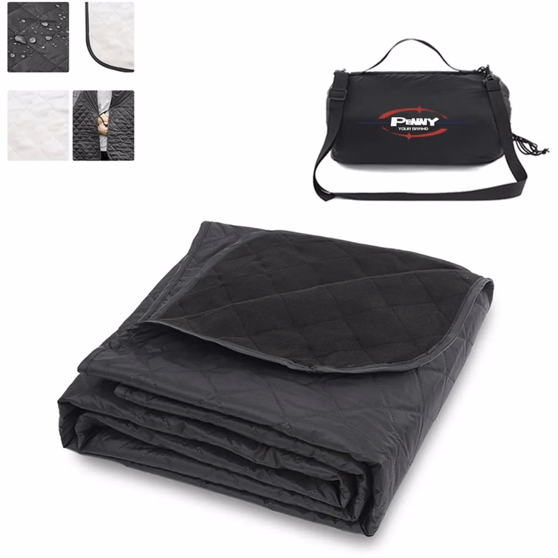 Outdoor Foldable Waterproof Camping Blanket with Storage Bag