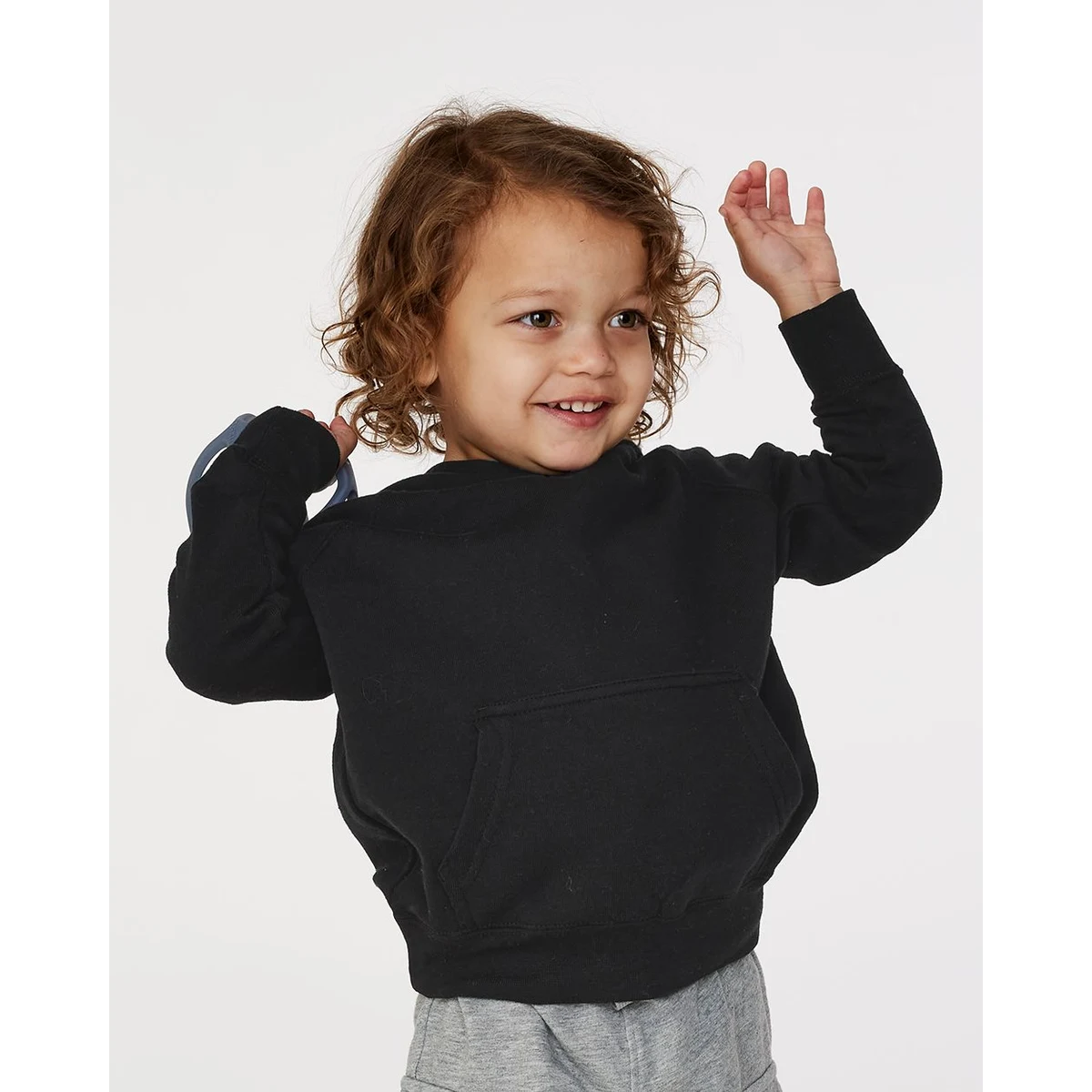 Toddler Special Blend Hooded Raglan Sweatshirt - PRM10TSB 1