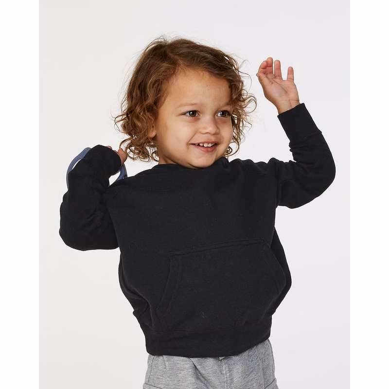 Toddler Special Blend Hooded Raglan Sweatshirt - PRM10TSB