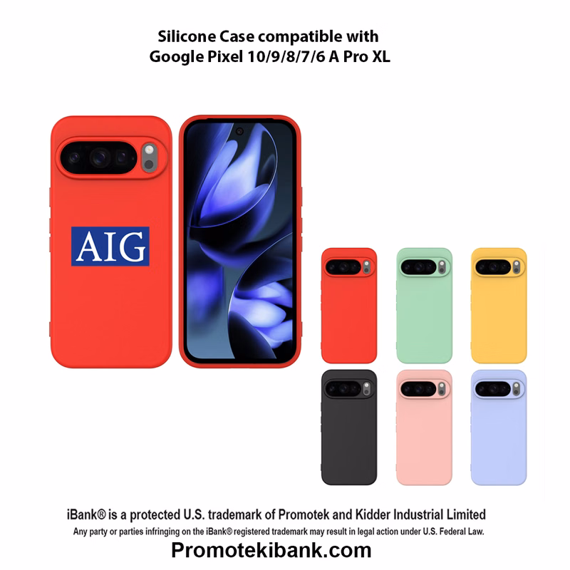 iBank ® Google Pixel Silicone Case compatible with Google Pixel 10/9/8/7/6 A Pro XL