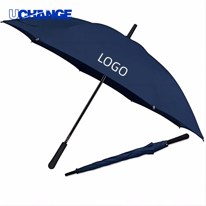 55 Inch Arc Matte Metallic Umbrella