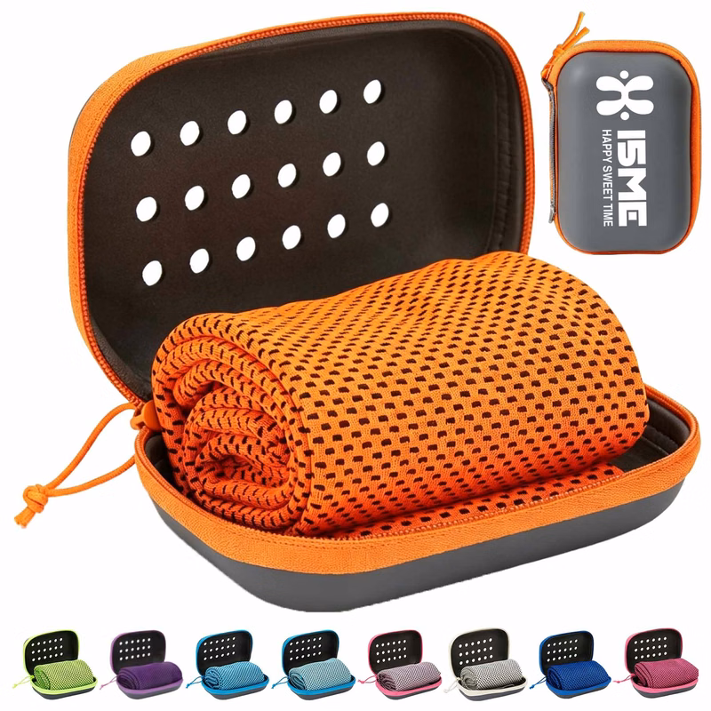 Cooling Towel With EVA Storage Case