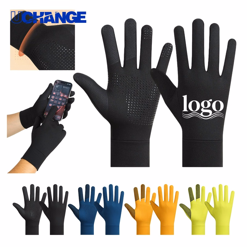 Fingerless Thermal Touchscreen Gloves
