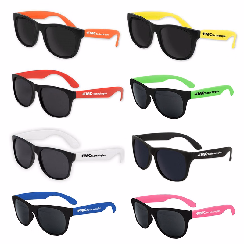 Fun Color 80's Style Sunglasses