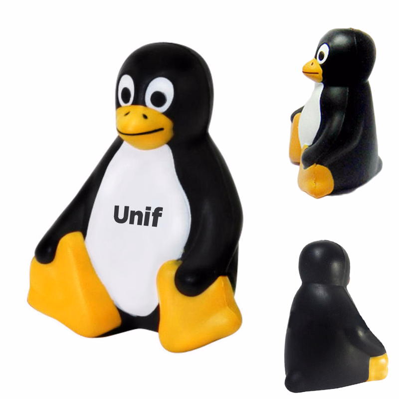 Penguin stress ball