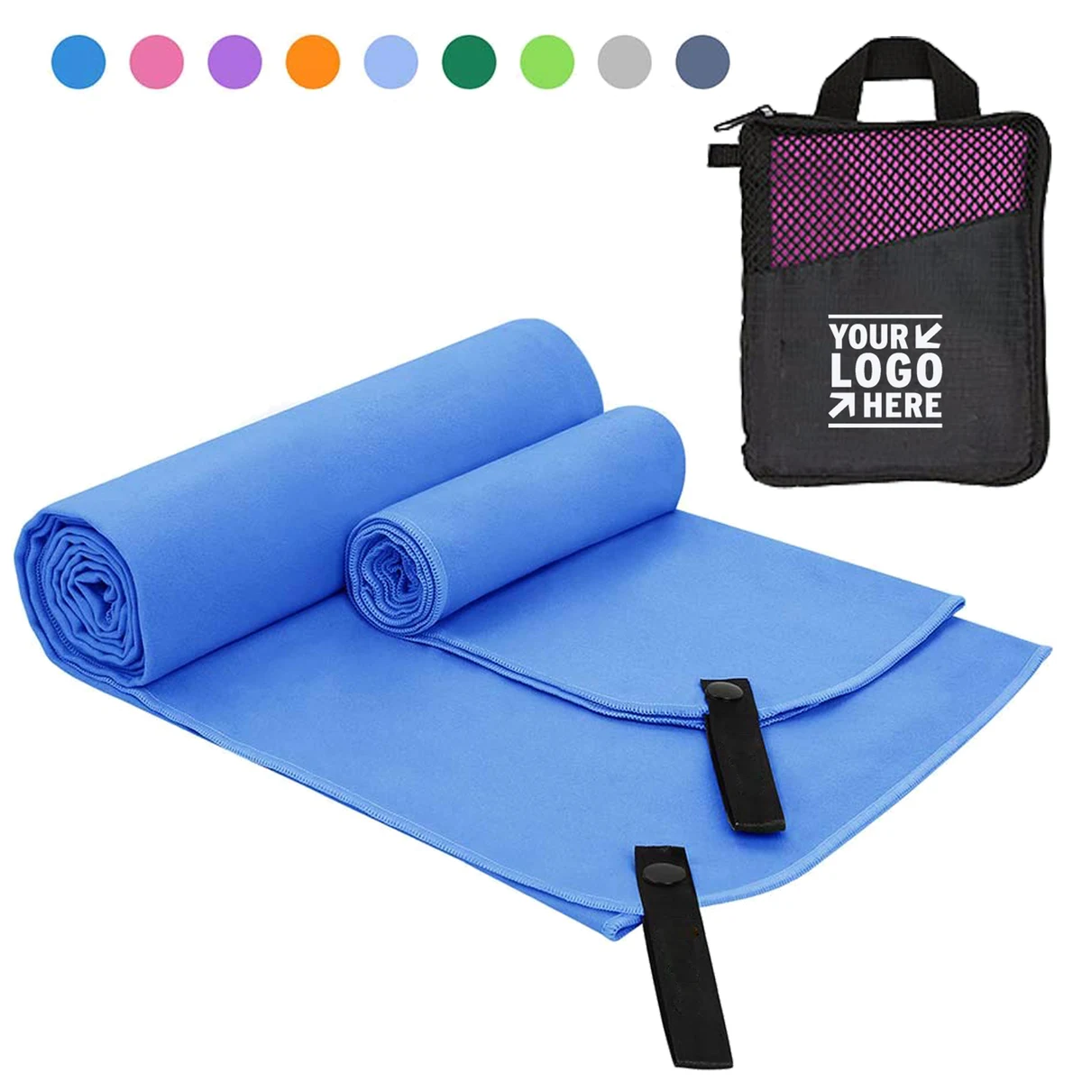 Ultra Soft Compact Quick Dry Microfiber Travel Towel 1