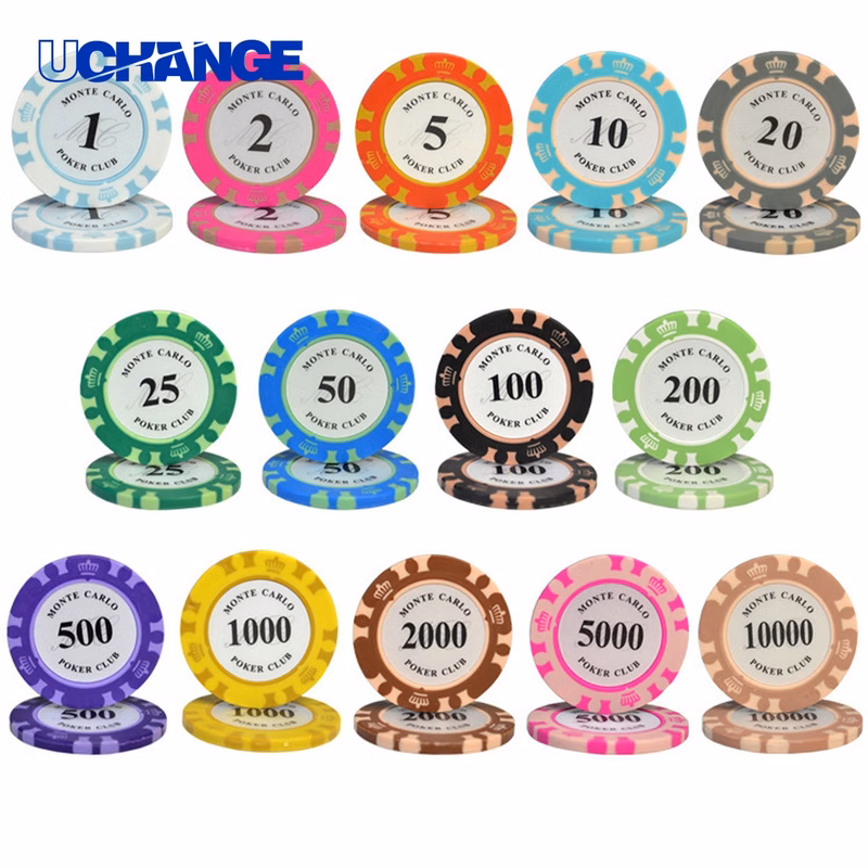 Ceramic Mahjong Chips for Games
