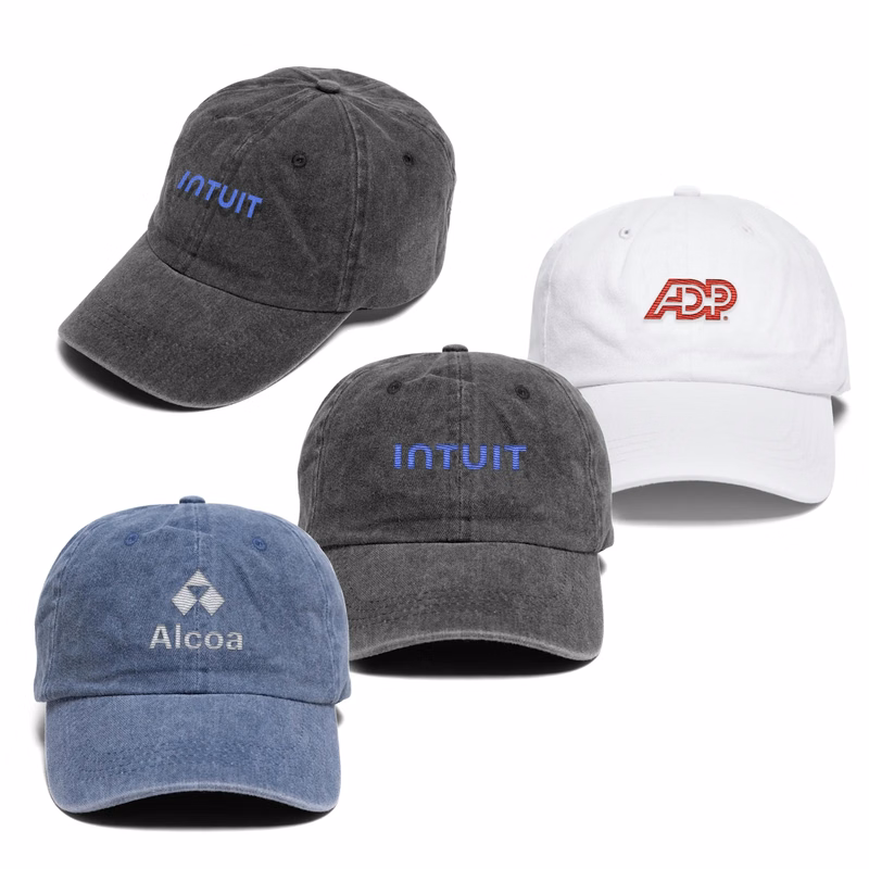 Buckle Strap Denim Cotton Baseball Cap