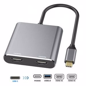 4K Hd Laptop Features A Dual-Screen Usb Hub