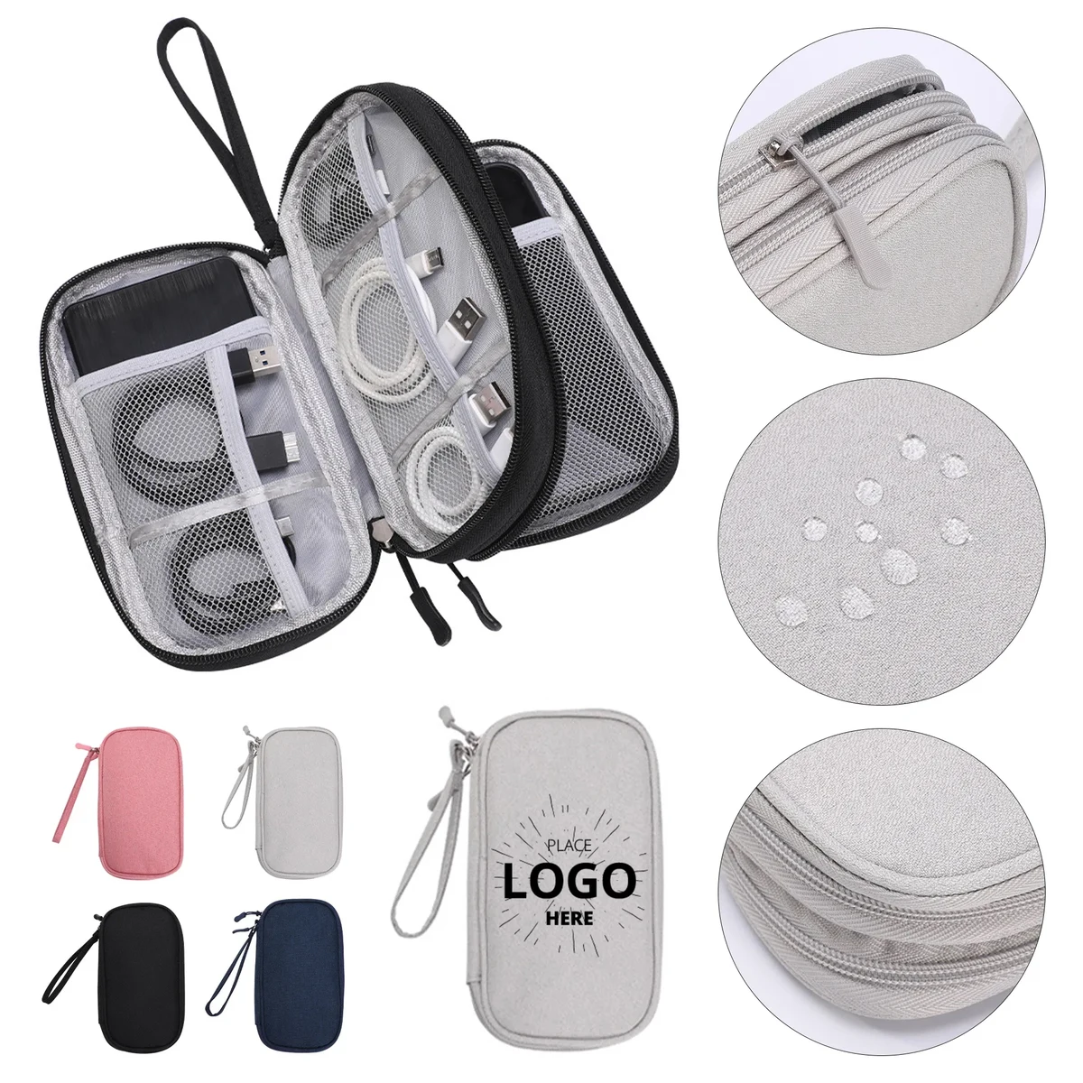 Data Cable Charger Storage Bag 1