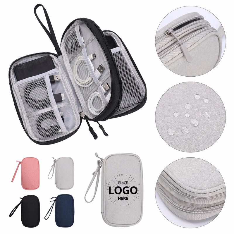 Data Cable Charger Storage Bag