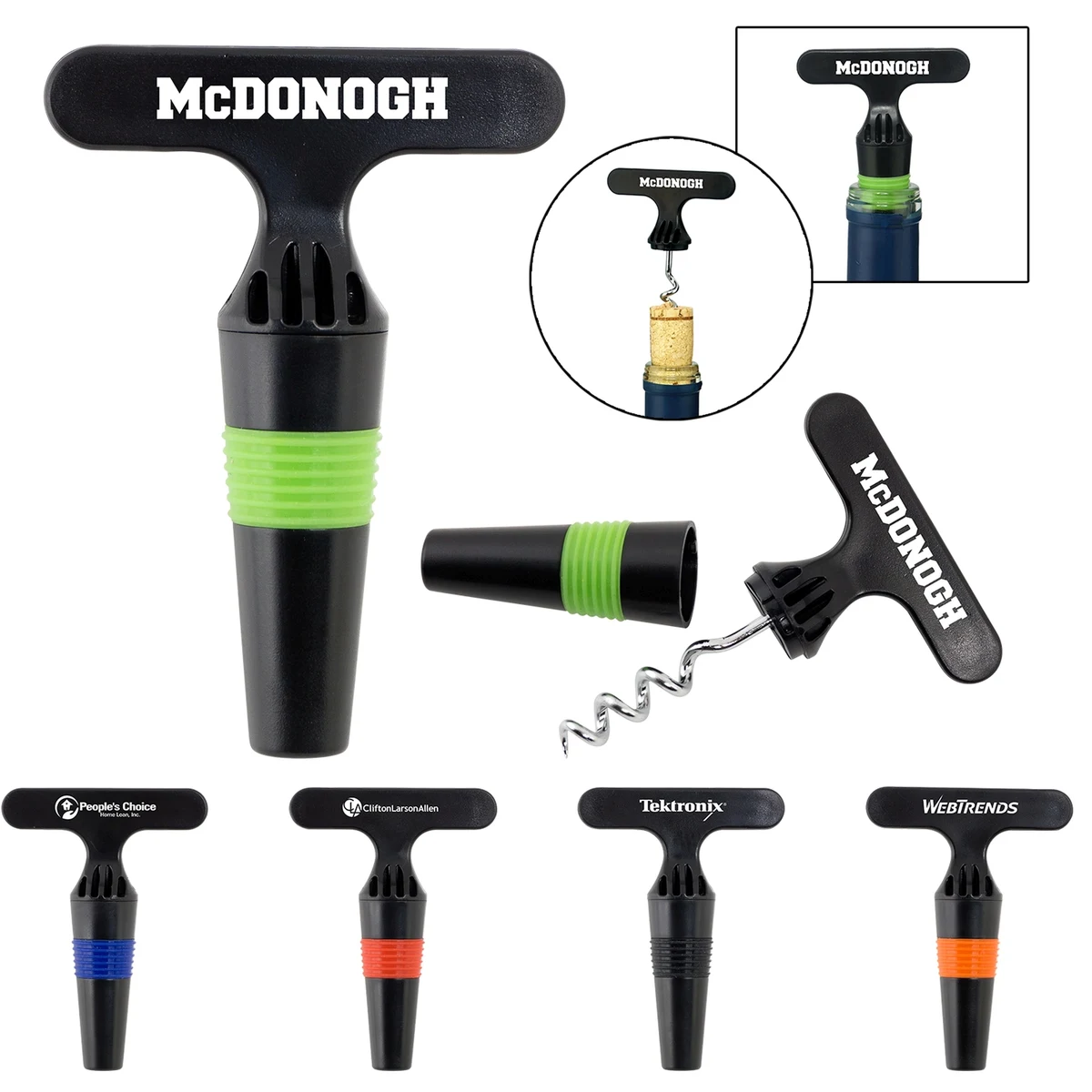 Wine Stopper & Opener 1