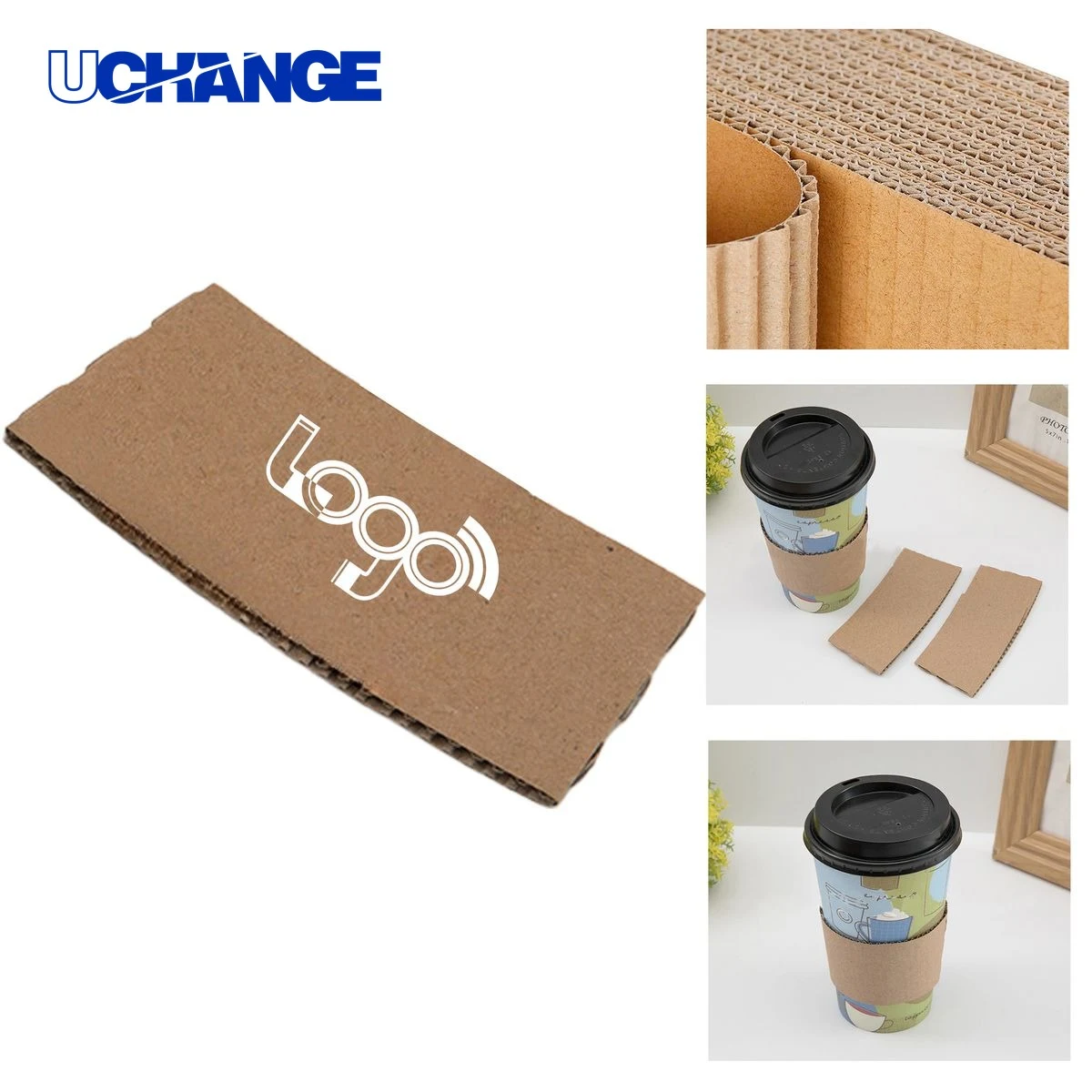 Anti-Slip Insulated Coffee Cup Sleeve Insulator 1