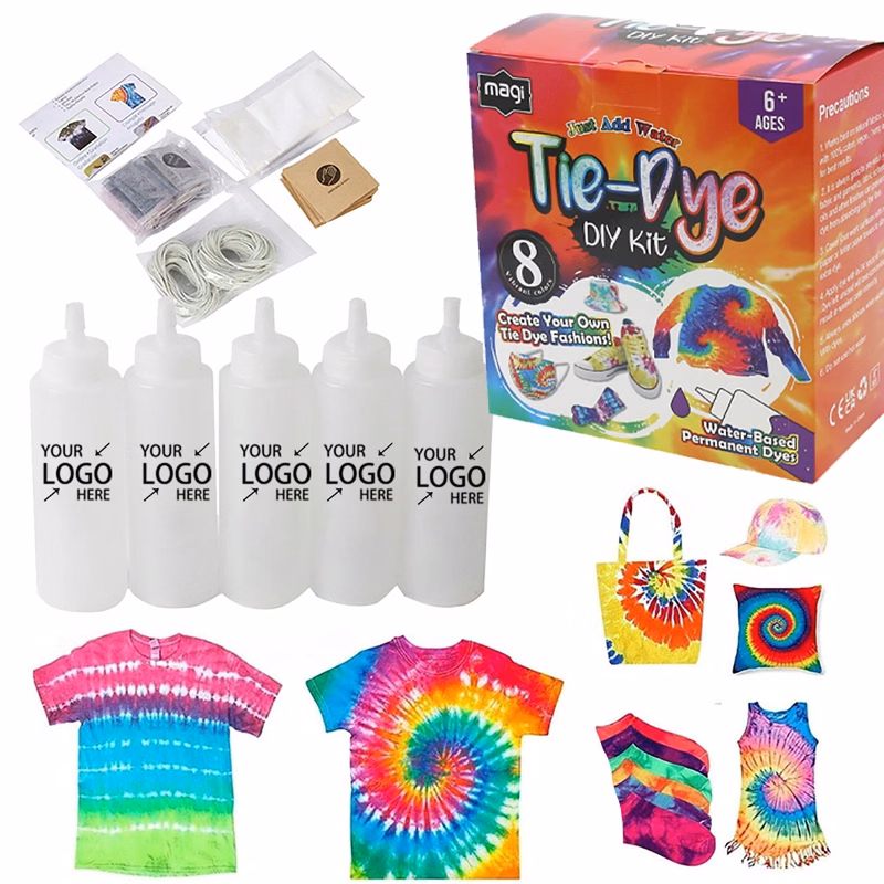 5 Colors Tie Dye Kit
