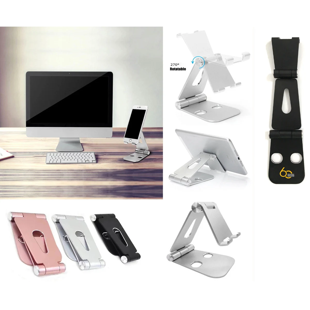 iBank ® Aluminum Charging Dock Stand Cradle for Smartphone & Tablet 1