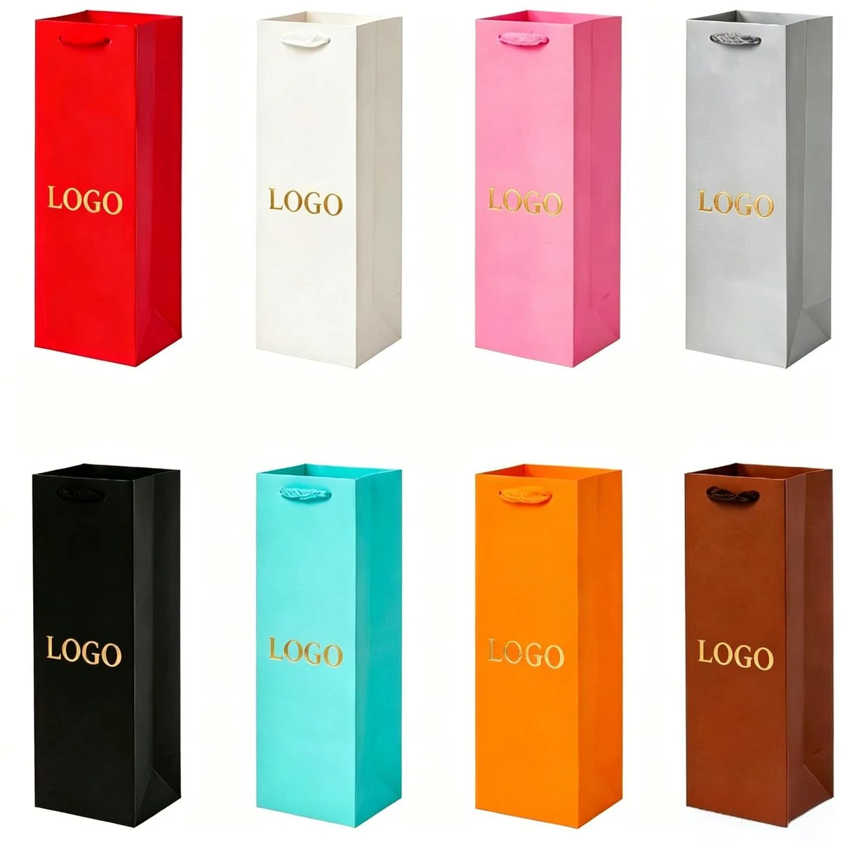 Single Wine Bottle Bag 4.3"x 13.7" 1