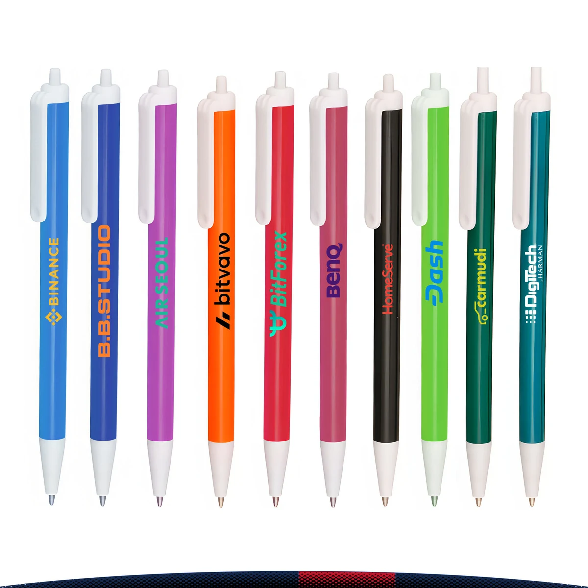 Raimi Retractable Plastic Pens 1