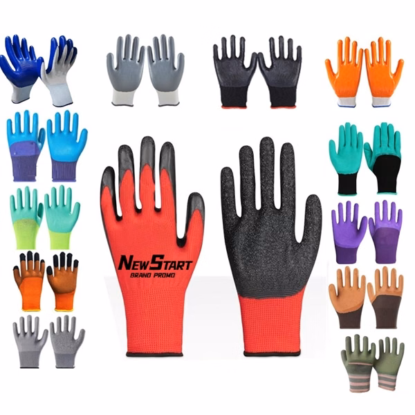 Custom Micro Foam Nitrile Coated Work Gloves — Industrial Safety Hand Protection
